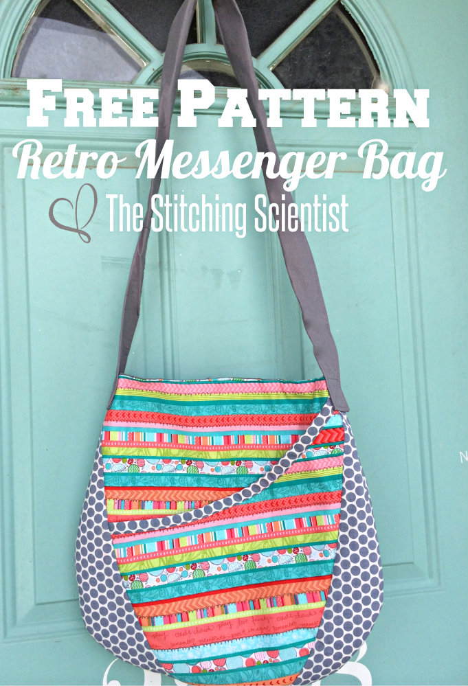 Free Bag Patterns- Oval Messenger Bag | The Stitching Scientist