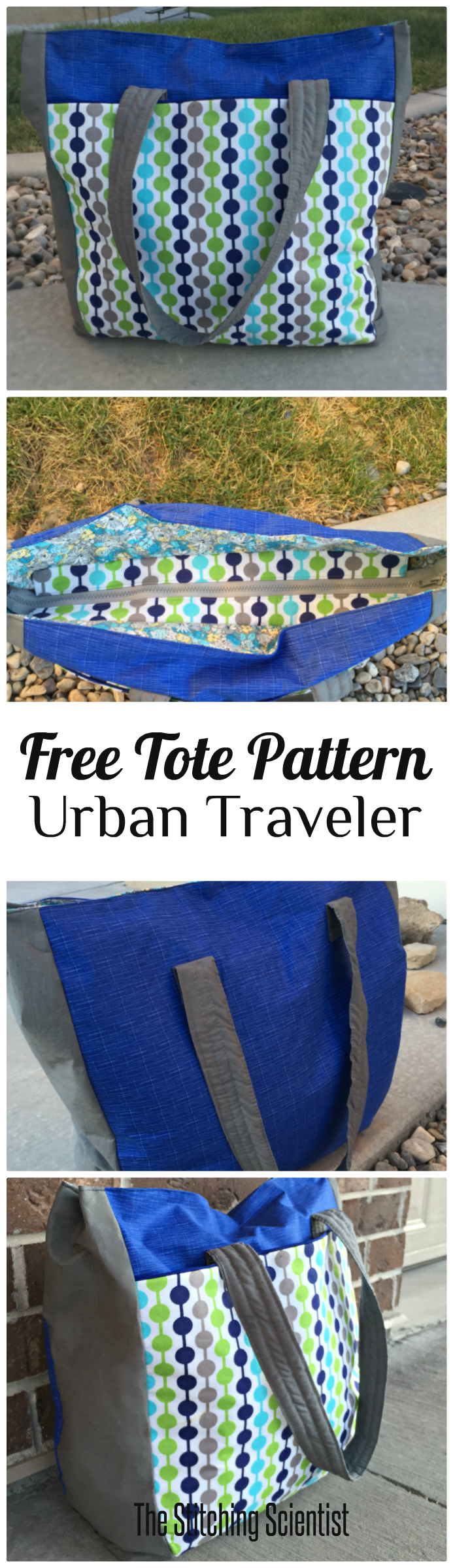 Urban Traveler Tote Bag Pattern