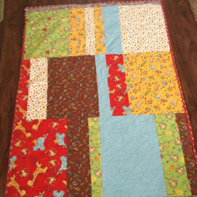 Cycling Baby Quilt
