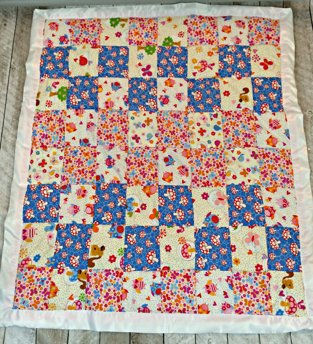 Baby Silky Soft Cuddle Quilted Blanket