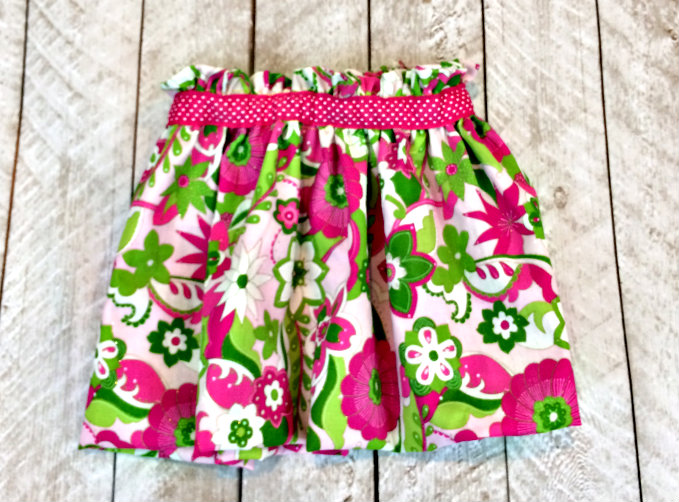 Girls Paperbag Bubble Skirt