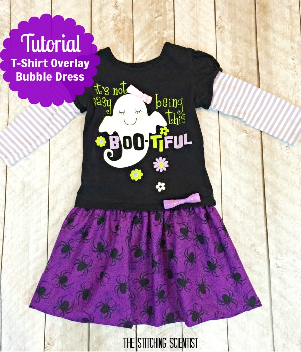 How to make a T-shirt Overlay Bubble Dress