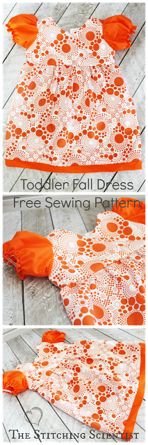 Pattern Review: Puff Sleeve Toddler Dress