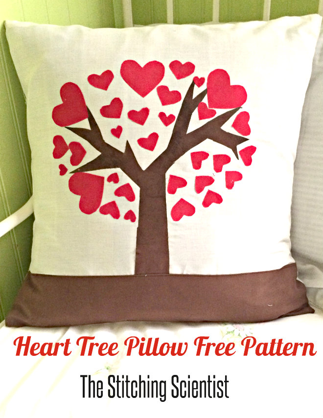 Pattern Review: Heart Tree Pillow