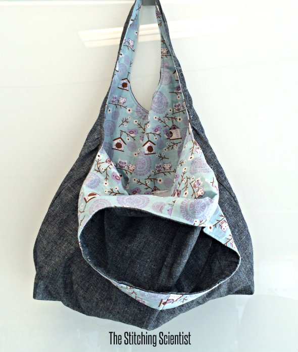 How to Make a Reversible Hobo Bag 