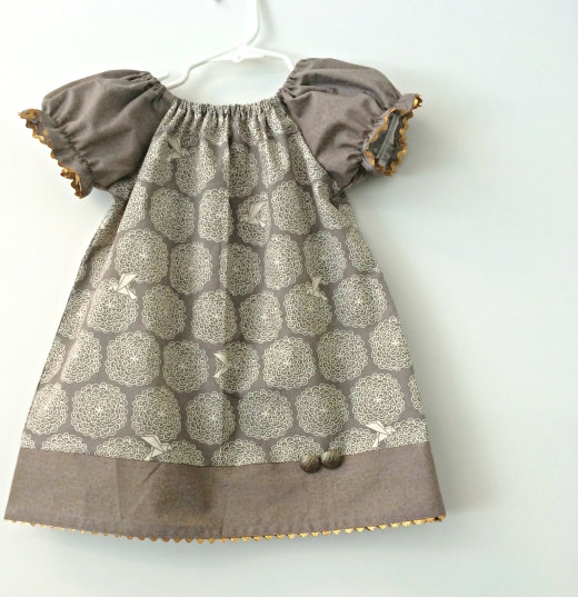 Free Toddler Peasant Dress Pattern