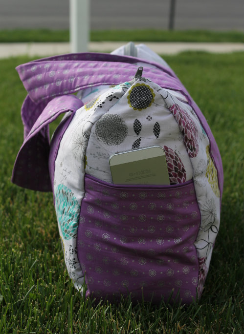 Free Pattern Overnight Duffel Bag