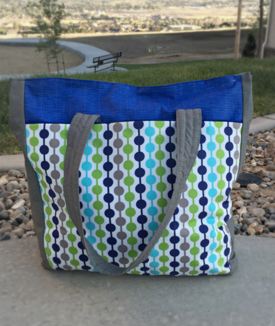 The Sew Easy Big Tote Bag - with a Zipper!