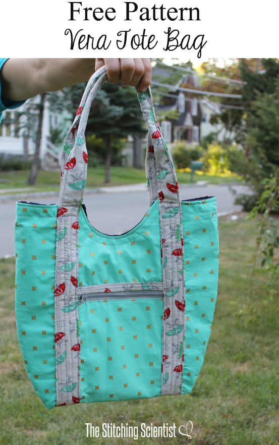 Vera Tote Bag Pattern | The Stitching Scientist