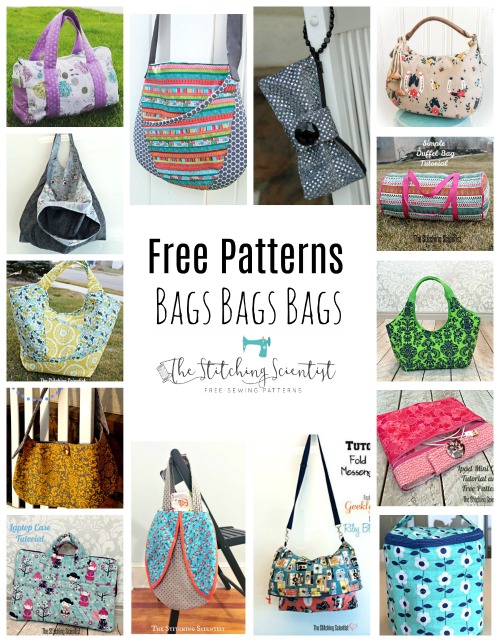 Free Bag Patterns The Stitching Scientist