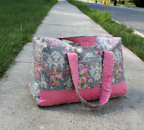 Project Bag Sewing Pattern :: Duffel Bag 