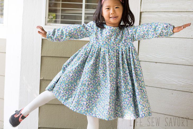 girls dress pattern