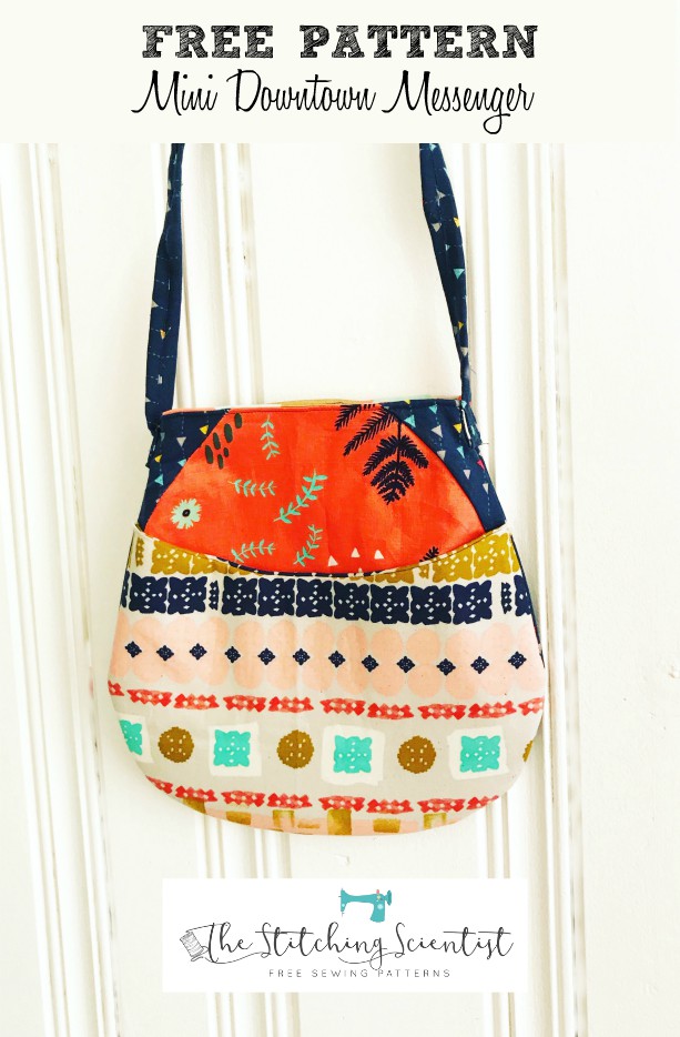 Free Pattern Mini Downtown Messenger Bag