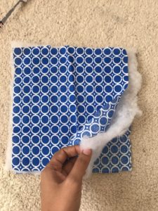 letter fabric