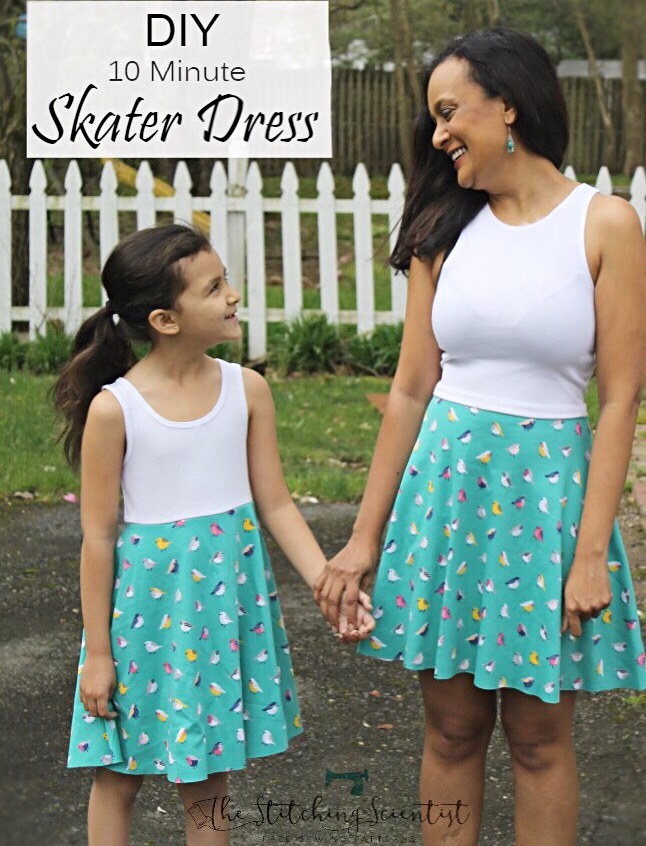 Skater skirt fabric clearance type