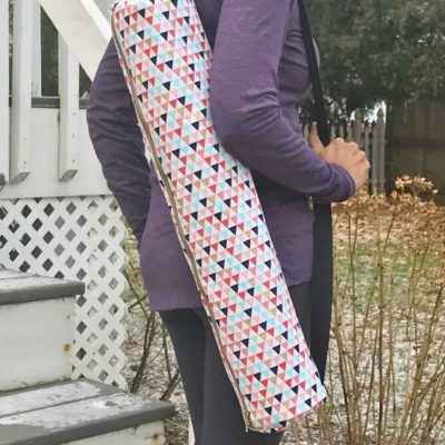 Free Yoga Mat Bag Sewing Pattern