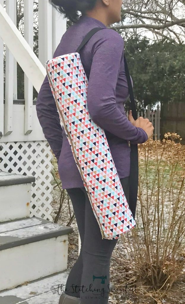 Yoga Mat Bag PDF Sewing Pattern -   Yoga mat bag pattern, Bag patterns  to sew, Yoga mat bag