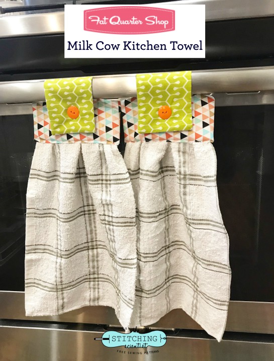 Milk Cow Kitchen Towel