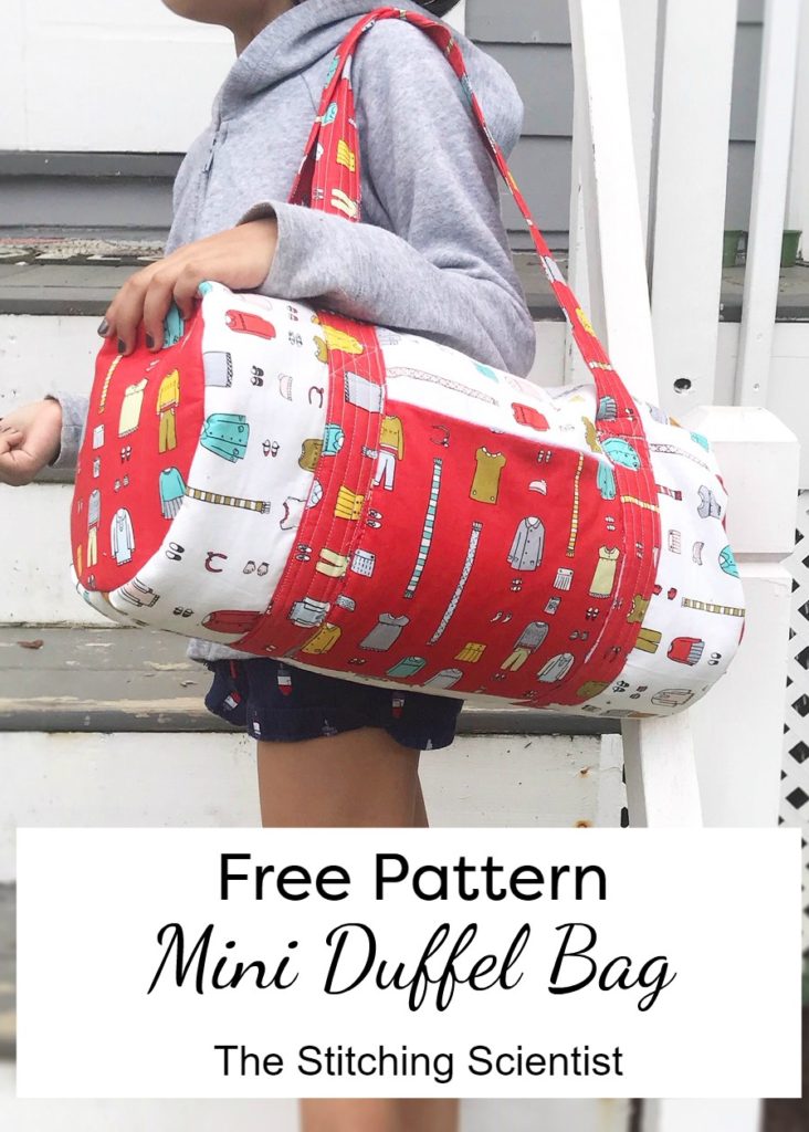 Free Mini Duffel Bag Pattern The Stitching Scientist