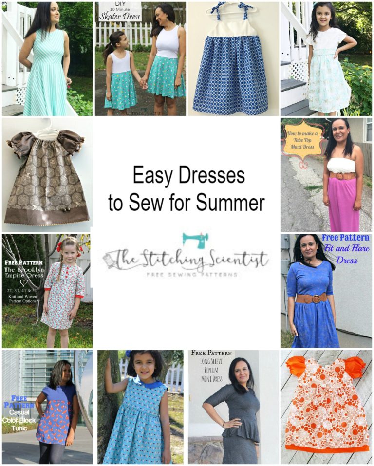 Dresses to Sew for Summer | The Stitching Scientist