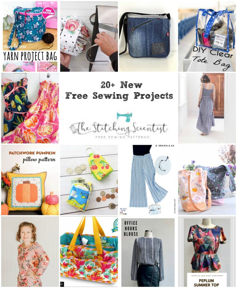 20 New Free Sewing Patterns | The Stitching Scientist