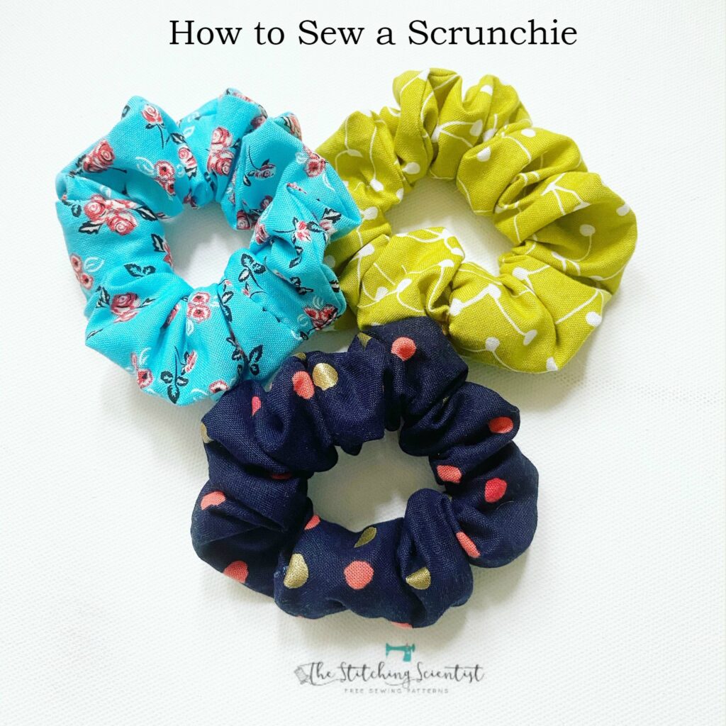 How to Sew a Scrunchie