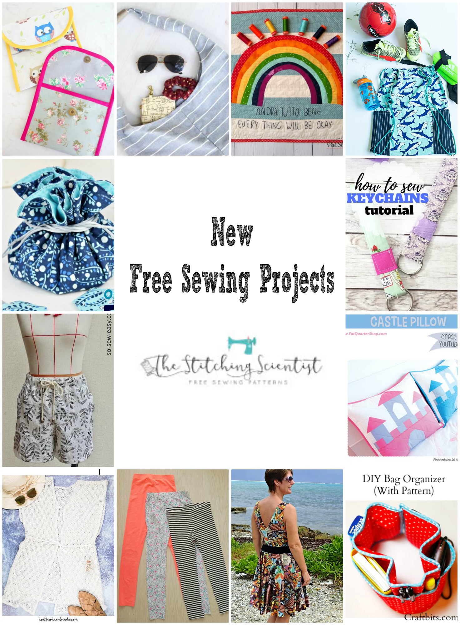 New Free Sewing Projects | The Stitching Scientist